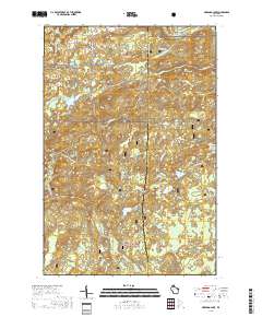 Marengo Lake 2018 topographic map thumbnail