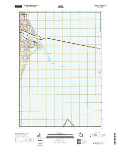 Marinette East 2018 topographic map thumbnail