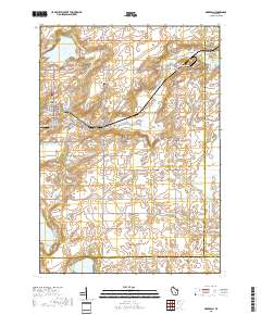 Markesan 2018 topographic map thumbnail