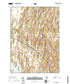 Mayville South 2018 topographic map thumbnail