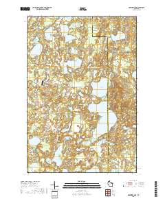 McKenzie Lake 2018 topographic map thumbnail