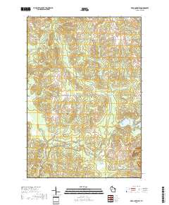 Mead Lake West 2018 topographic map thumbnail