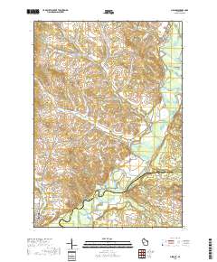 Melrose 2018 topographic map thumbnail