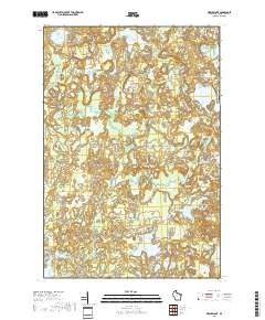 Mercer Lake 2018 topographic map thumbnail