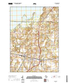 Milton 2018 topographic map thumbnail
