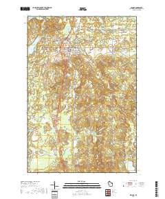 Minong 2018 topographic map thumbnail
