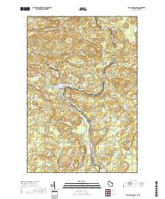 Miscauno Island 2018 topographic map thumbnail