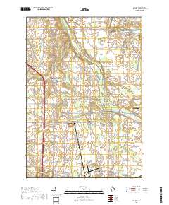 Mishicot 2018 topographic map thumbnail