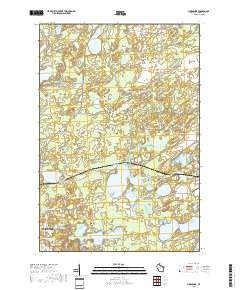 Moen Lake 2018 topographic map thumbnail