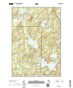 Mole Lake 2018 topographic map thumbnail