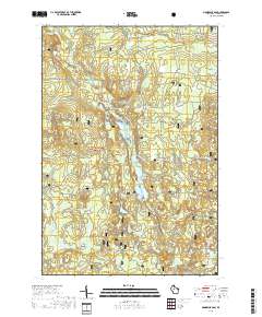 Mondeaux Dam 2018 topographic map thumbnail