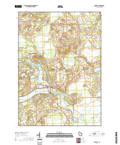 Montello 2018 topographic map thumbnail