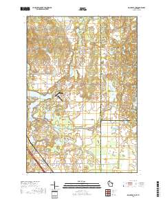 Moose Ear Lake 2018 topographic map thumbnail