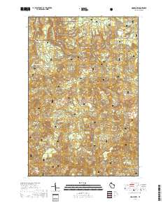 Moquah NW 2018 topographic map thumbnail