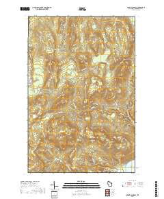 Mount Ashwabay 2018 topographic map thumbnail