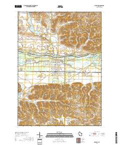 Muscoda 2018 topographic map thumbnail