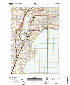 Neenah 2018 topographic map thumbnail