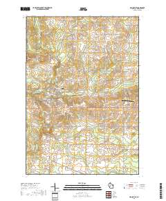 Neillsville 2018 topographic map thumbnail