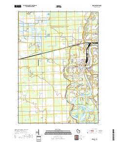 Nekoosa 2018 topographic map thumbnail