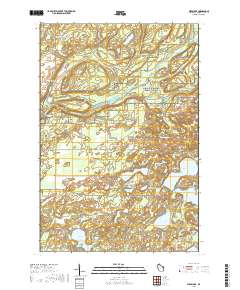 Webb Lake 2019 topographic map thumbnail