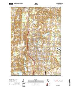 West Bend 2018 topographic map thumbnail