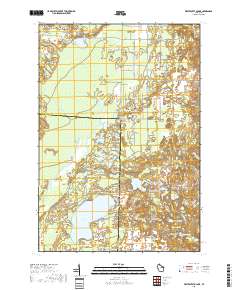 White Potato Lake 2018 topographic map thumbnail