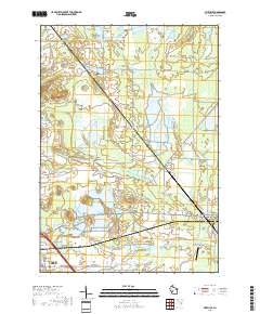 Wyeville 2018 topographic map thumbnail