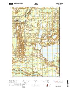 Yellow Lake 2019 topographic map thumbnail