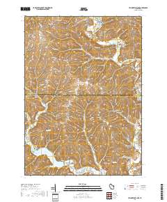 Yellowstone Lake 2018 topographic map thumbnail