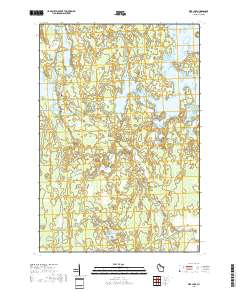 Pier Lake 2018 topographic map thumbnail