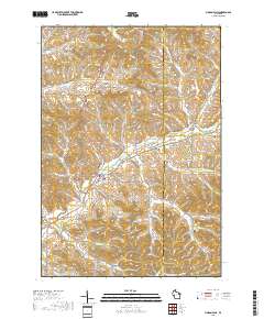 Pigeon Falls 2018 topographic map thumbnail