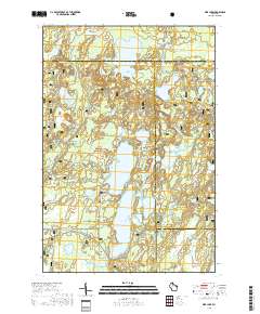 Pike Lake 2018 topographic map thumbnail