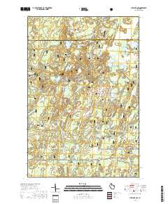 Pike Lake NW 2018 topographic map thumbnail