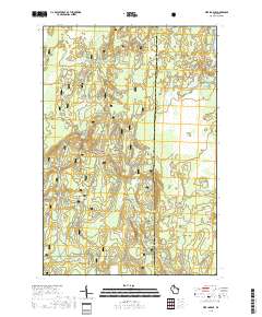 Pike Lake SE 2018 topographic map thumbnail