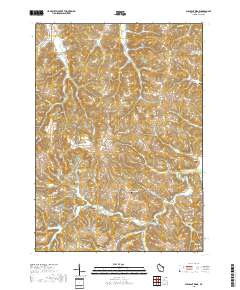 Pleasant Ridge 2018 topographic map thumbnail