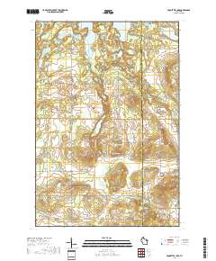Poquettes Lake 2018 topographic map thumbnail
