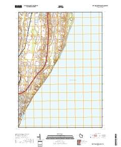 Port Washington East 2018 topographic map thumbnail