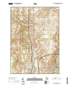 Port Washington West 2018 topographic map thumbnail