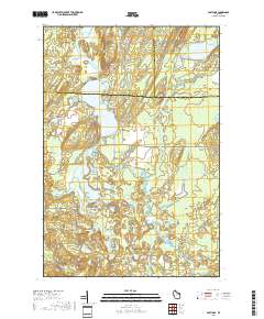 Post Lake 2018 topographic map thumbnail