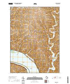 Potosi 2018 topographic map thumbnail