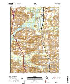 Poynette 2018 topographic map thumbnail