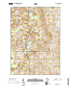 Random Lake 2018 topographic map thumbnail