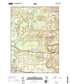 Readfield 2018 topographic map thumbnail