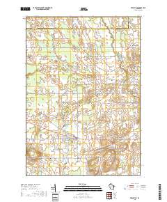 Reedsville 2018 topographic map thumbnail