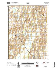 Reeseville 2018 topographic map thumbnail