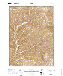 Rewey 2018 topographic map thumbnail
