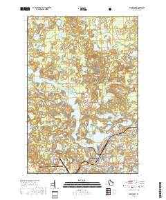 Rhinelander 2018 topographic map thumbnail