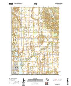Rice Lake North 2018 topographic map thumbnail
