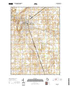 Ripon 2018 topographic map thumbnail