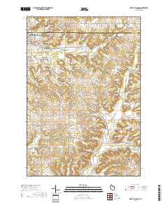 River Falls East 2018 topographic map thumbnail